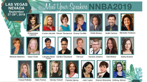 NNBA Conference 2019  – Meet Your Speakers